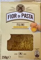Mängden socker i Filini all'uovo