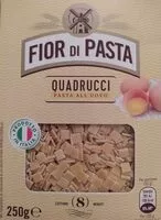 Mängden socker i Quadrucci