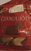 Mängden socker i Gianduiotti