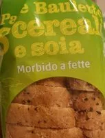 Mängden socker i Pane bauletto 8 cereali e soia