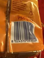 Mängden socker i Pane per sandwich