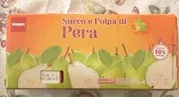 Mängden socker i Succo e Polpa di Pera
