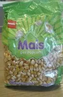 Mängden socker i Mais per Popcorn