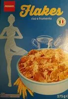 Mängden socker i Flakes riso e frumento