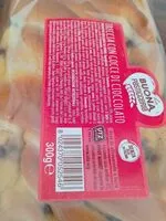 Mängden socker i Treccia con gocce di cioccolato