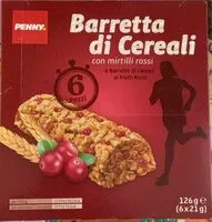 Mängden socker i Barretta di cereali