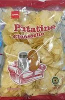 Mängden socker i Patatine classiche