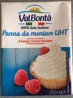 Mängden socker i Panna da montare uht