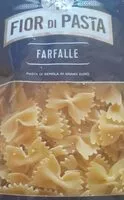 Mängden socker i farfalle
