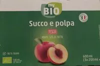 Mängden socker i Succo e polpa - pesca