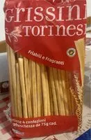 Mängden socker i Grissini Torinesi
