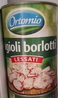 Mängden socker i Fagioli borlotti lessati