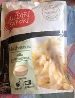 Mängden socker i Maccheroni alla parmigiana