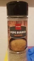 Mängden socker i Pepe bianco macinato
