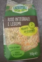 Mängden socker i Riso integrale e legumi