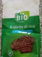 Mängden socker i Gallette di riso con cioccolato al latte