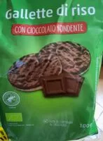 Mängden socker i Gallette di riso con cioccolato fondente