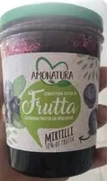 Mängden socker i Confettura mirtili 50% di frutta