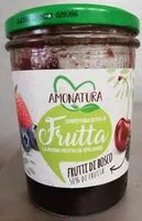 Mängden socker i Amonatura confettura ai frutti di bosco con 50% di frutta