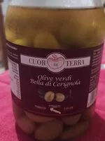 Mängden socker i Olive verdi intere in salamoia