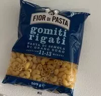 Mängden socker i Gomiti rigati