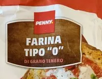 Mängden socker i Farina tipo “0” di grano tenero