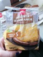 Mängden socker i Polenta istantanea