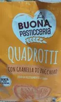 Mängden socker i Quadrotti
