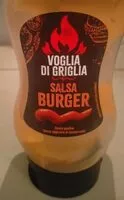 Mängden socker i Voglia di griglia salsa burger