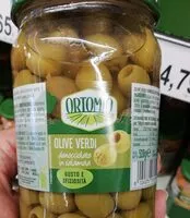 Mängden socker i Olive verdi denocciolate