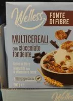 Mängden socker i Multicereali con cioccolato fondente