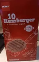 Mängden socker i Hamburger di carne bovina surgelata