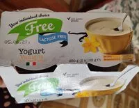 Mängden socker i Yogurt vaniglia Free