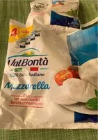 Mängden socker i mozzarella