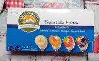 Mängden socker i yogurt alla frutta ma latteria