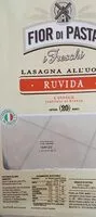 Mängden socker i Lasagna all'uovo ruvida