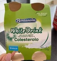 Mängden socker i White Drink Colesterolo