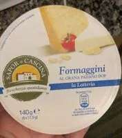 Mängden socker i formaggino