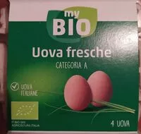 Mängden socker i Uova fresche - Categoria A