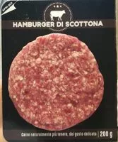 Mängden socker i Hamburger di Scottona