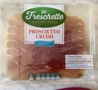 Mängden socker i prosciutto crudo light