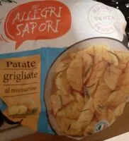 Mängden socker i Gli allegri sapori patate grigliate al rosmarino