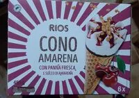 Mängden socker i Rios Cono Amarena