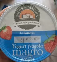 Mängden socker i Yogurt magro alla frutta fragoka