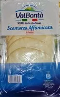Mängden socker i Scamorza  affumicata