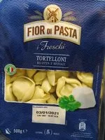 Mängden socker i Tortelloni ricotta e spinaci