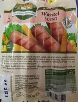Mängden socker i Wurstel Suino 100g