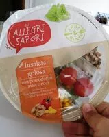 Mängden socker i Insalata golosa pomodorini mais e noci