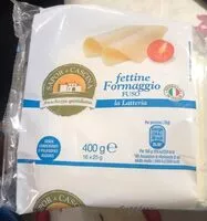 Mängden socker i Fettine formaggio fuso