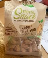 Mängden socker i Mandorle Tostate e Salate con Guscio